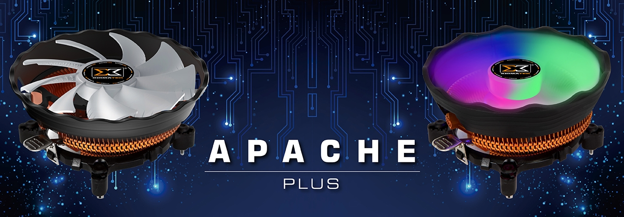 XIGMATEK APACHE PLUS 120mm RGB Led İşlemci Soğutucu