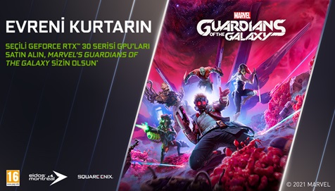 Nvidia Marvel's Guardians Of The Galaxy Kampanyasi