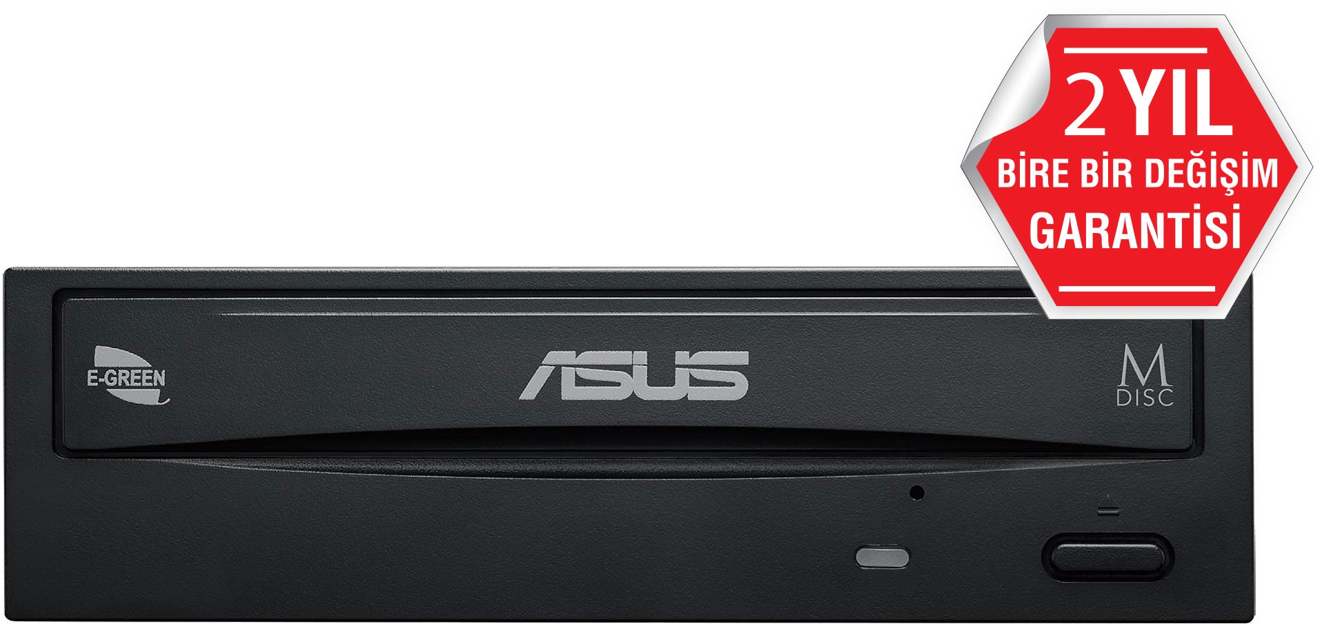 Asus DRW-24D5MT Extreme 24X SATA Siyah Optik Okuyucu (Kutusuz),  90DD01Y0-B10010