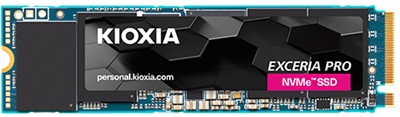Kioxia 1TB Exceria PRO NVMe Okuma 7300MB-Yazma 6400MB M.2 SSD (LSE10Z001TG8)