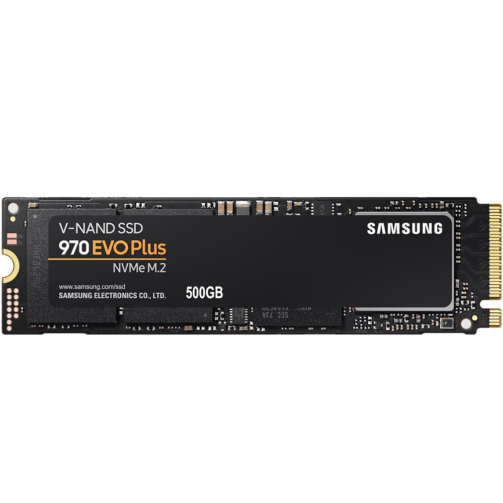 Samsung 500GB 970 Evo Plus NVMe Okuma 3500MB-Yazma 3200MB M.2 SSD (MZ-V7S500BW)