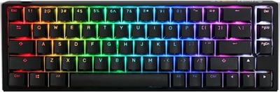 DUCKY ONE 3 SF %65 Mekanik Blue Switch Black keycaps RGB LED Gaming Klavye  