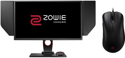 BenQ 24.5" XL2546 E-Spor Gaming Monitör ve Zowie EC2 Mouse
