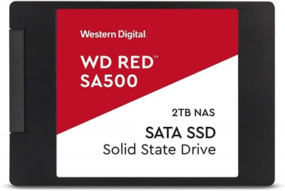 WD 2TB SA500 Red Okuma 530MB-Yazma 560MB SATA SSD (WDS200T1R0A)