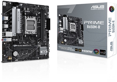 Asus PRIME B650M-R 7000mhz(OC) RGB M.2 AM5 mATX DDR5 Anakart