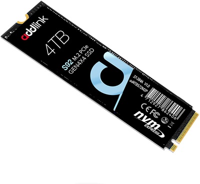 Addlink 4TB S92 NVMe Okuma 4900MB-Yazma 3600MB M.2 SSD (AD4TBS92M2P)