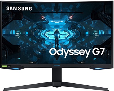 Samsung 27" Odyssey G7 LC27G75TQSMXUF 1ms 240hz HDMI G-Sync Curved 2K Gaming Monitör
