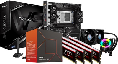 AMD yzen Threadripper 7980X TR5 ASRock TRX50 WS WiFi TR5 G.Skill 128GB(4x32) Zeta R5 Neo EXPO 6400mhz CL32 DDR5 ECC Ram Cooler Master MasterLiquid ML360 Mirror TR5 Uyumlu Sıvı Soğutucu Sunucu Avantajlı Paketi