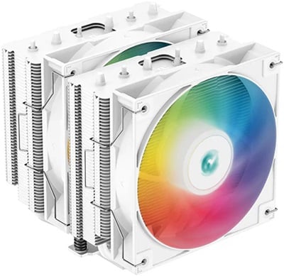 DeepCool AG620 White ARGB 120 mm Intel(1700p)-AMD Uyumlu Hava Soğutucu 