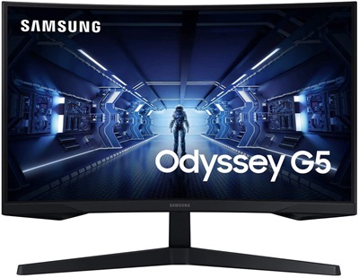 Samsung 32" Odyssey G5 LC32G55TQWMXUF 1ms 144hz HDMI FreeSync Curved 2K Gaming Monitör