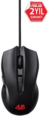 Asus Cerberus Siyah Optik Gaming Mouse 