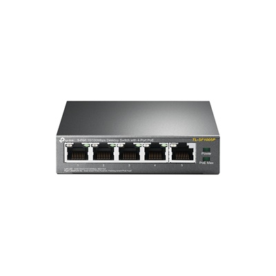 Tp-Link TL-SF1005p 5 Port 10/100 Yönetilemez Switch