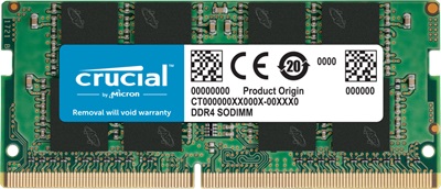 Crucial 8GB 3200mhz CL22 DDR4 Notebook Ram(CT8G4SFRA32A)
