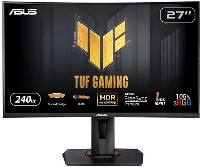 Asus 27" TUF Gaming VG27VQM  1Ms 240Hz HDMI,DisplayPort FreeSync Monitör