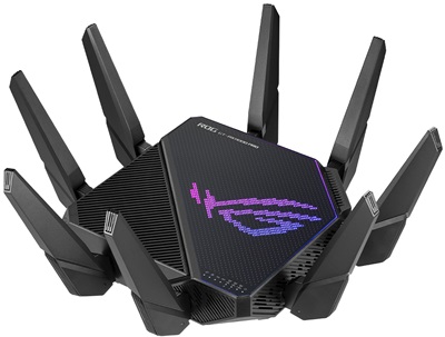 Asus ROG RAPTURE GT-AX11000 PRO TRI BAND GAMING AI MESH AI PROTECTION PRO/ALEXA TORRENT BULUT DLNA 4G VPN Router Access Point 