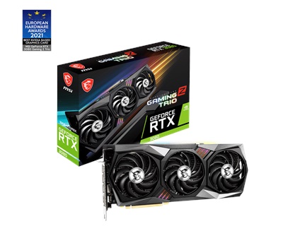 MSI GeForce RTX 3080 Gaming Z Trio 10G 10GB GDDR6X 320 Bit LHR Ekran Kartı