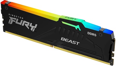 Kingston 8GB Fury Beast RGB 5600mhz CL40 DDR5  Ram (KF556C40BBA-8)