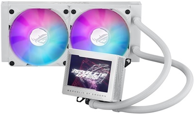 Asus ROG RYUJIN III 240 ARGB OLED White 240 mm Intel(1700p)-AMD Uyumlu Sıvı Soğutucu