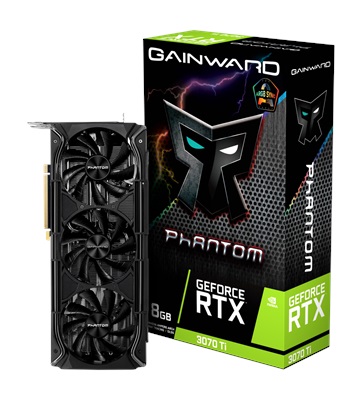 Gainward GeForce RTX 3070 Ti Phantom 8GB GDDR6X 256 Bit Ekran Kartı