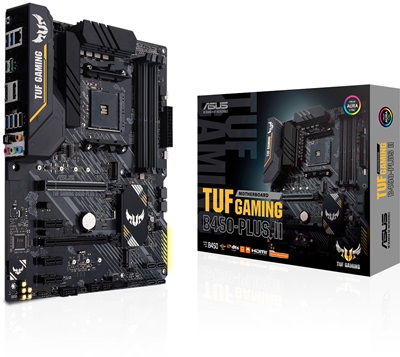 Asus TUF Gaming B450-PLUS II 4400mhz(OC) RGB M.2 AM4 ATX Anakart