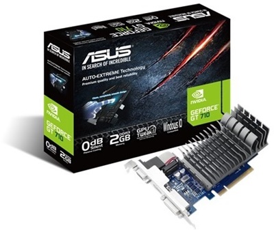 Asus GeForce GT 710 710-2-SL 2GB DDR3 64 Bit Ekran Kartı