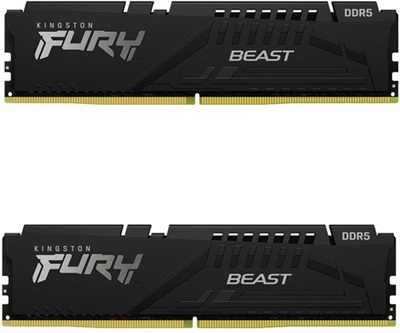 Kingston 16GB(2x8) Fury Beast EXPO 5200mhz CL36 DDR5  Ram (KF552C36BBEK2-16)