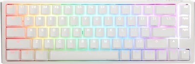 DUCKY ONE 3 SF %65 Mekanik Brown Switch White keycaps RGB LED Gaming Klavye  