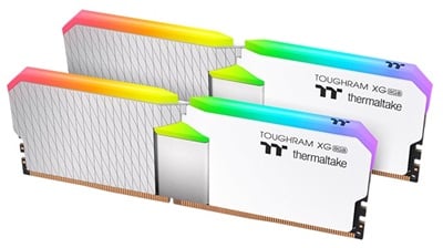 Thermaltake 16GB(2x8) Toughram XG RGB Beyaz 4600mhz CL19 DDR4  Ram (RG06D408GX2-4600C19B)