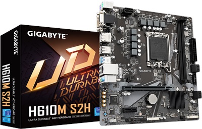 Gigabyte H610M S2H DDR5 5600mhz RGB M.2 1700p mATX Anakart