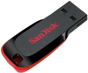 Sandisk 128GB Cruzer Blade USB 2.0 SDCZ50-128G-B35 USB Bellek