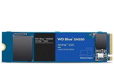 WD 2TB Blue SN550 NVMe Okuma 2600MB-Yazma 1800MB M.2 SSD (WDS200T2B0C)