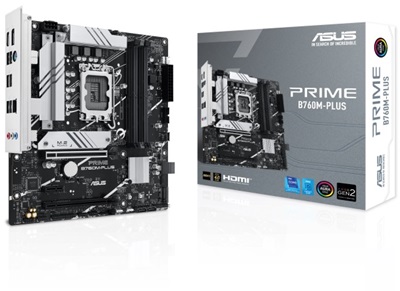 Asus PRIME B760M-PLUS 7200mhz(OC) RGB M.2 1700p DDR5 mATX Anakart