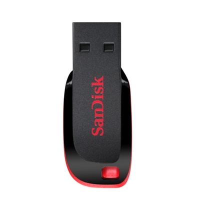 Sandisk 16GB Cruzer Blade USB 2.0 SDCZ50-016G-B35 USB Bellek