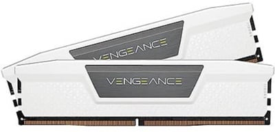Corsair 64GB(2x32) Vengeance White 5200mhz CL40 DDR5  Ram (CMK64GX5M2B5200C40W)