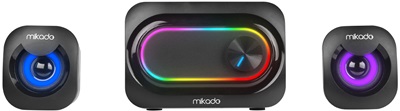 Mikado MD-511 2+1 RGB USB  2.1 Gaming Hoparlör 