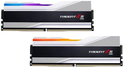 G.Skill 32GB(2x16) Trident Z5 RGB Silver 7600mhz CL36 DDR5 Ram (F5-7600J3646G16GX2-TZ5RS)
