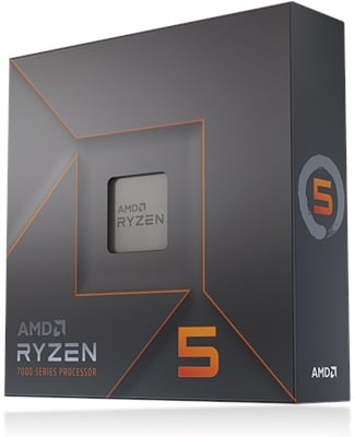 AMD Ryzen 5 7600X 5.30 Ghz 6 Çekirdek 32MB AM5 5nm İşlemci