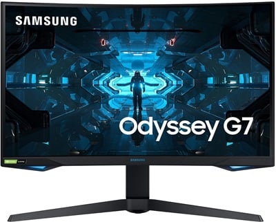 Samsung 32" Odyssey G7 LC32G75TQSMXUF 1ms 240hz HDMI G-Sync Curved 2K Gaming Monitör