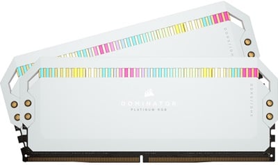 Corsair 32GB(2x16) Dominator Platinum White RGB 5200mhz CL40 DDR5  Ram(CMT32GX5M2B5200C40W)