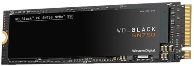 WD 500GB Black SN750 NVMe Okuma 3430MB-Yazma 2600MB M.2 SSD (WDS500G3X0C)