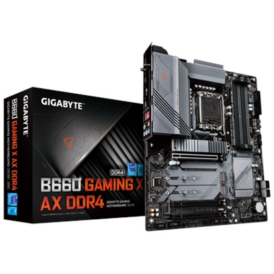 Gigabyte B660 GAMING X AX DDR4 4400mhz(OC) M.2 Wi-Fi 1700p ATX Anakart