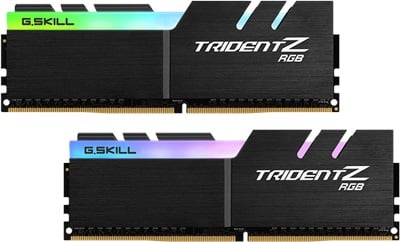 G.Skill 16GB(2x8) Trident Z RGB 4600mhz CL18 DDR4  Ram (F4-4600C18D-16GTZR)