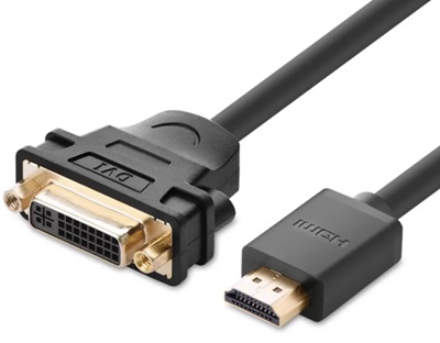 UGREEN 24+5 HDMI to DVI Dönüştürücü Kablo 