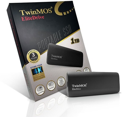 TwinMOS External 512GB PSSDFGBMED32 USB 3.2/Type-C Harici Taşınabilir SSD (PSSDFGBMED32)