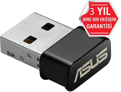 Asus USB-AC53 867Mbps  USB Kablosuz Ağ Adaptörü
