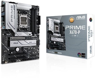 Asus Prime X670-P-CSM 6400mhz(OC) RGB M.2 AM5 DDR5 ATX Anakart
