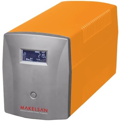 Makelsan Lion 1500VA Line İnteractive LCD/USB (2x 9AH) 5-10dk UPS