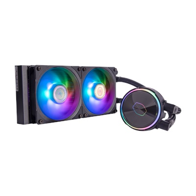 Cooler Master MasterLiquid PL240 Flux RGB 240 mm Intel(1700p)-AMD Uyumlu Sıvı Soğutucu 
