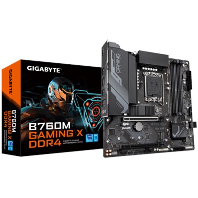 Gigabyte B760M Gaming X DDR4 5333mhz(OC) RGB M.2 1700p ATX Anakart