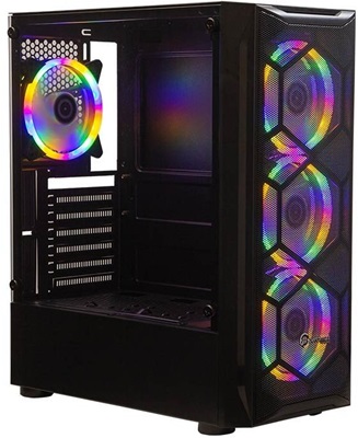 Performax XERCON  650W 80+Bronze USB 3.2 Mid Tower Rainbow Gaming Kasa